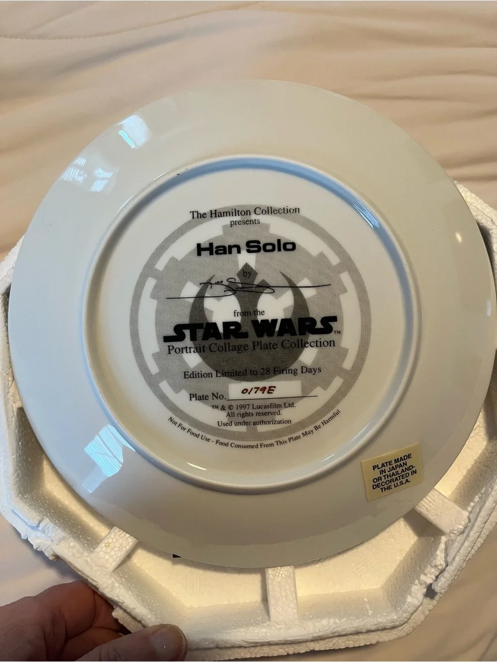 Star Wars brand hamilton